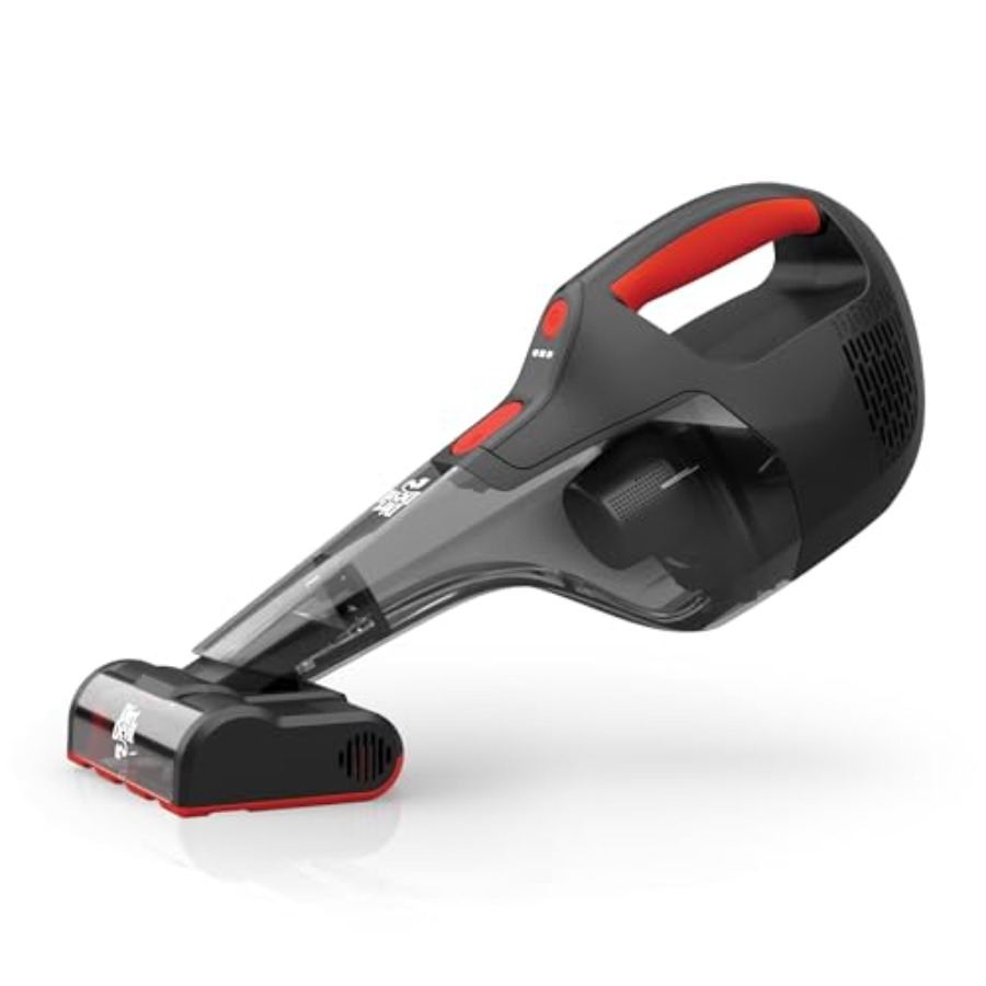 Car Vacuum Cleaner - 무선 핸디형 차량용 진공청소기, ABS 플라스틱