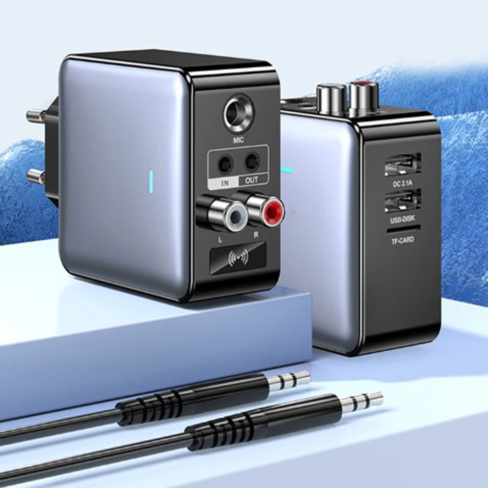 Fm Transmitter - QC 2.0 H6 EU 미국 플러그