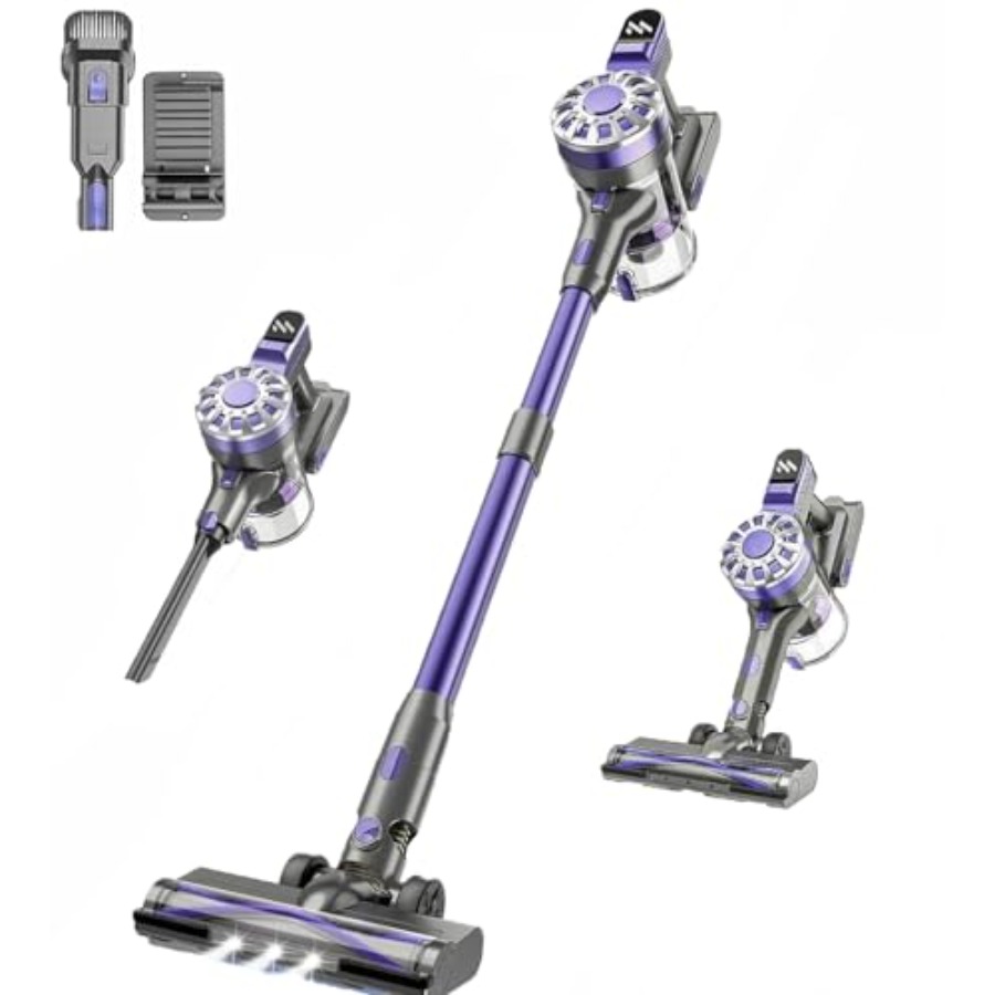 Car Vacuum Cleaner - 무선 진공청소기 (나무 바닥, 카펫, 애완동물