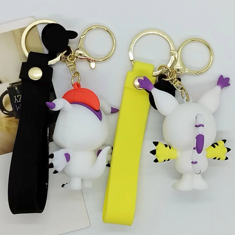 디지몬 키체인, 3D 모델 키체인, 애니메이션 디지털  - Car Accessories In Japan 리뷰 및 가격
