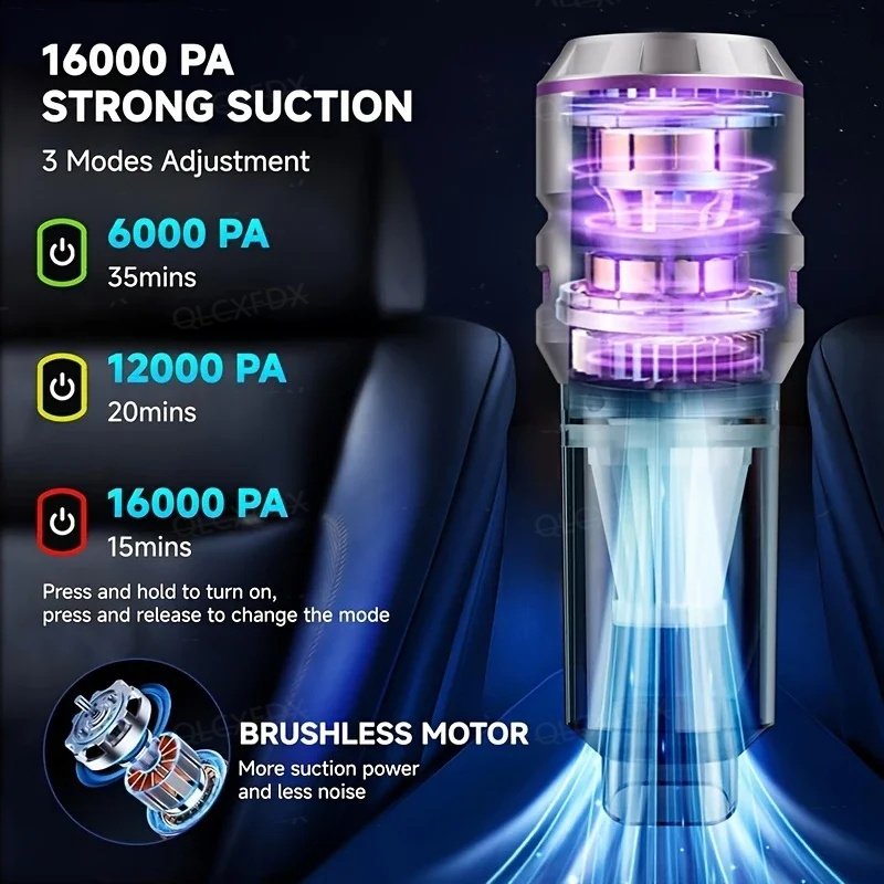 자동차 진공 청소기 고출력 휴대용 무선 브러시리스 모터 - Car Vacuum Cleaner 리뷰 및 가격