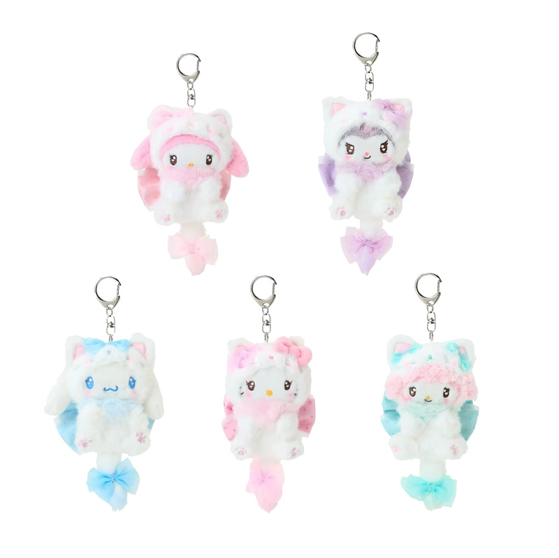 헬로키티 크림캣 보우낫 코스튬 빅테일 시리즈 부드러운  - Car Accessories In Japan 리뷰 및 가격