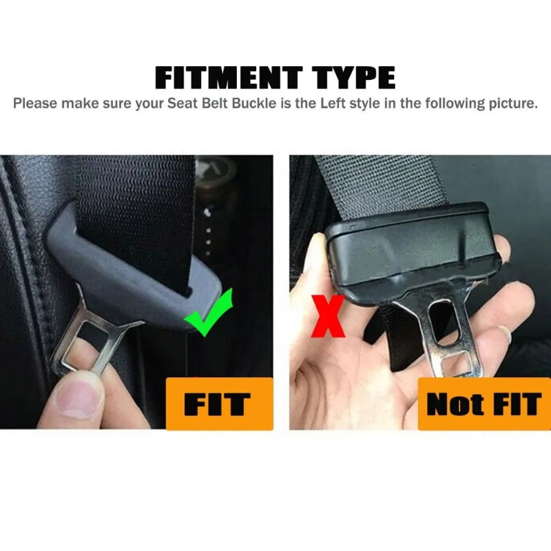 2pcs 자동차 안전 벨트 클립 실리콘 보호 커버 홀더 - Car Accessories For Inside 리뷰 및 가격