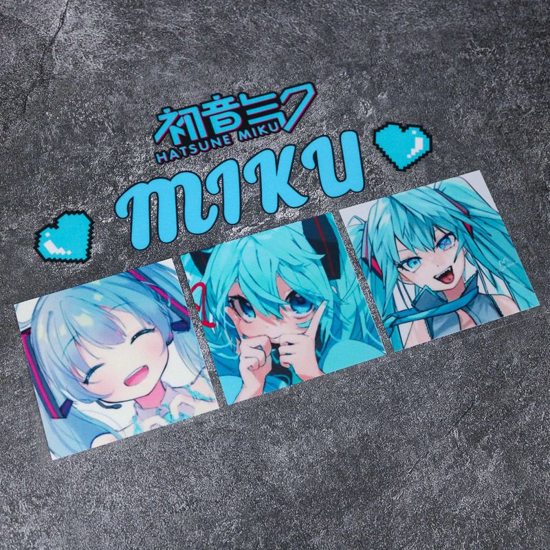 2026 새로운 창의적인 하츠네 미쿠 애니메이션 반사  - Car Accessories In Japan 리뷰 및 가격