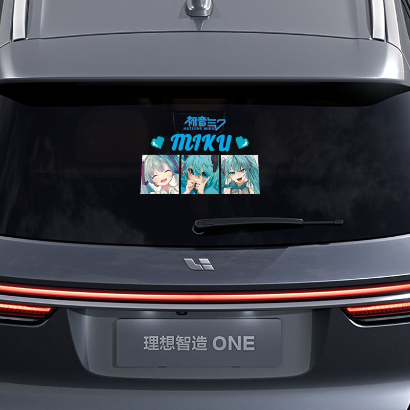 2026 새로운 창의적인 하츠네 미쿠 애니메이션 반사  - Car Accessories In Japan 리뷰 및 가격