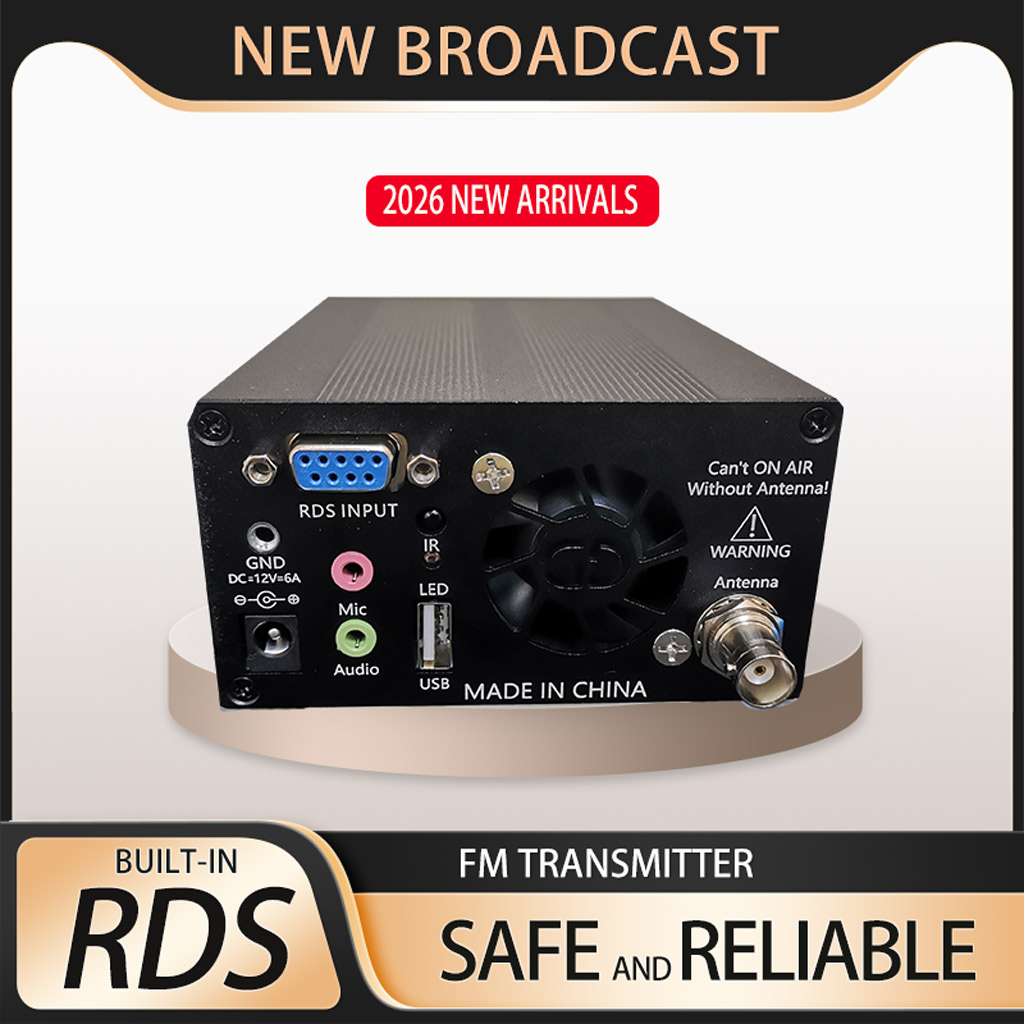 새로운 방송용 25W 조절 가능 스테레오 FM 송신기  - Fm Transmitter 리뷰 및 가격