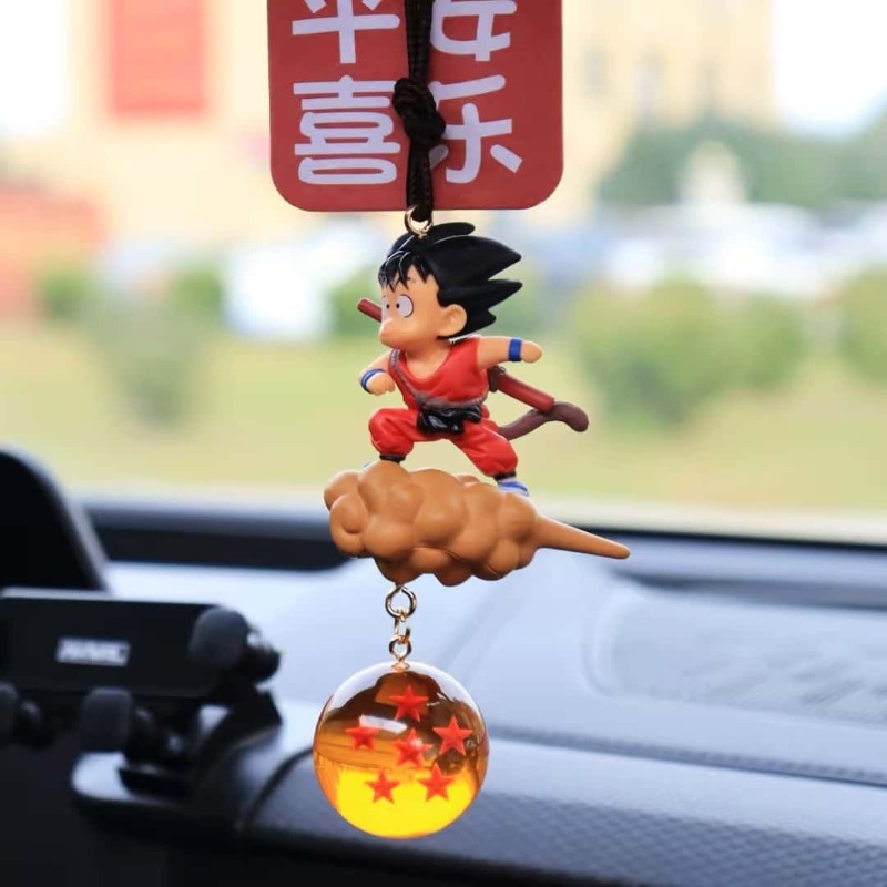 드래곤볼 손오공 비행차 키체인 귀여운 만화 애니메이션  - Car Accessories In Japan 리뷰 및 가격