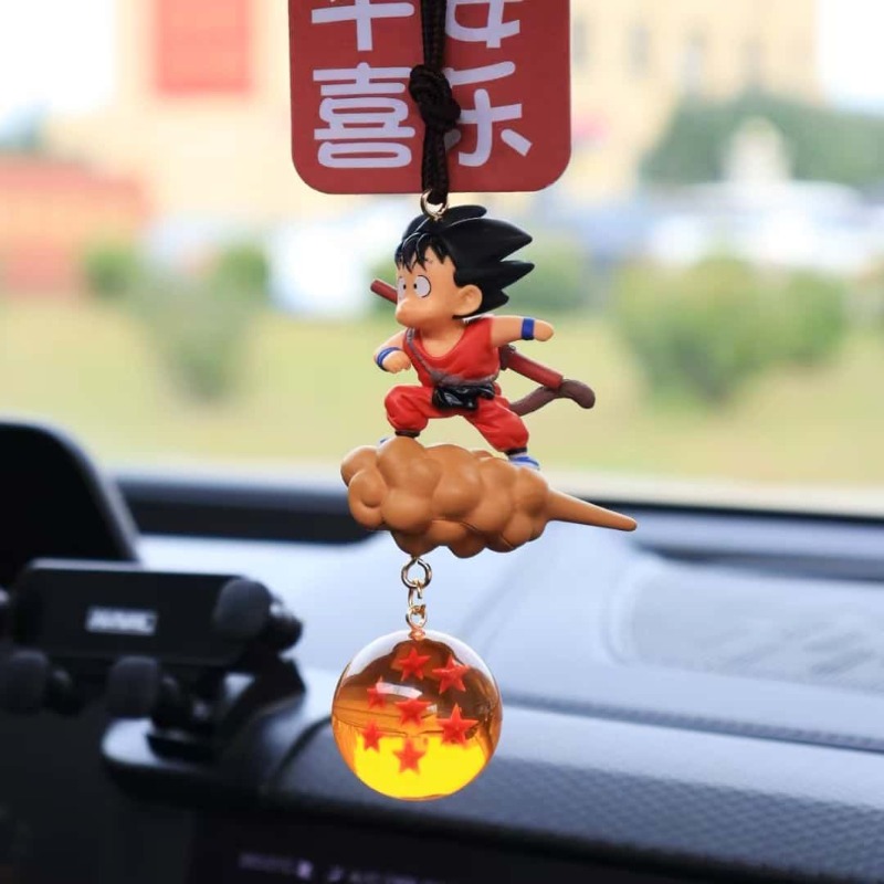 드래곤볼 손오공 비행차 키체인 귀여운 만화 애니메이션  - Car Accessories In Japan 리뷰 및 가격