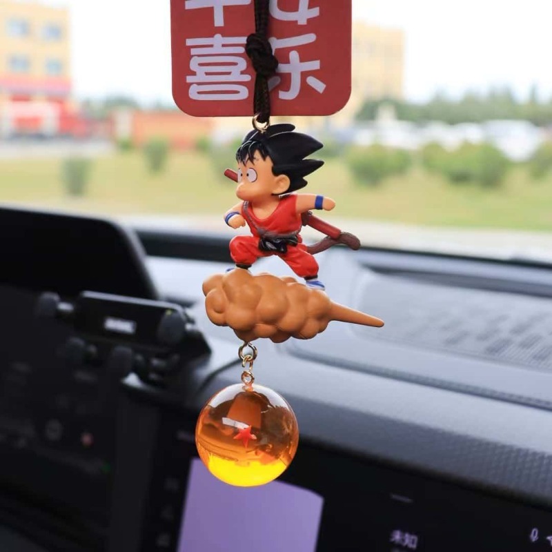 드래곤볼 손오공 비행차 키체인 귀여운 만화 애니메이션  - Car Accessories In Japan 리뷰 및 가격