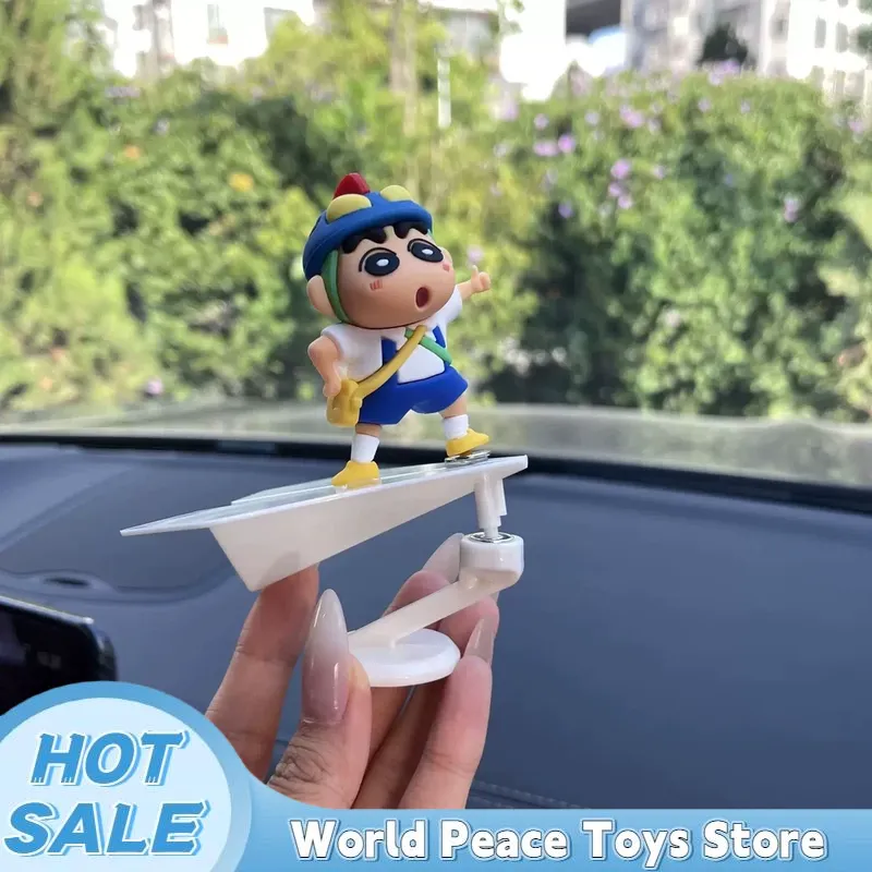 회전식 항공기 크레용 신짱 자동차 대시보드 장식품 자동 - Car Accessories For Inside 리뷰 및 가격