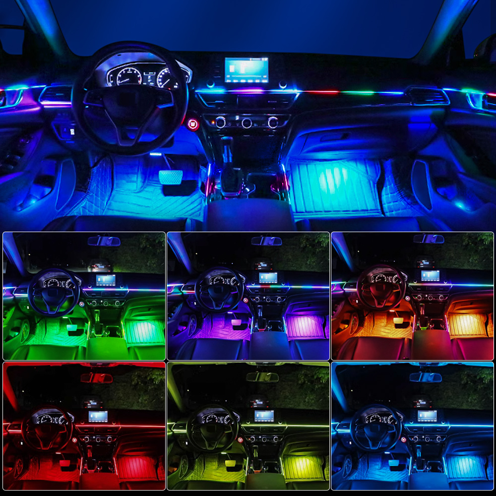 범용 Led 자동차 주변 조명 RGB 64 213 컬러 - Led Interior Ambient Light 리뷰 및 가격