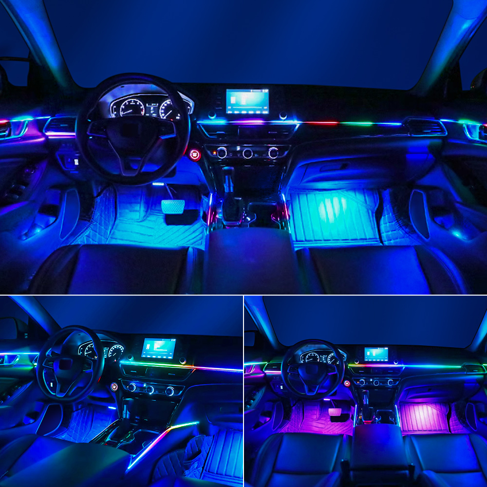 범용 Led 자동차 주변 조명 RGB 64 213 컬러 - Led Interior Ambient Light 리뷰 및 가격